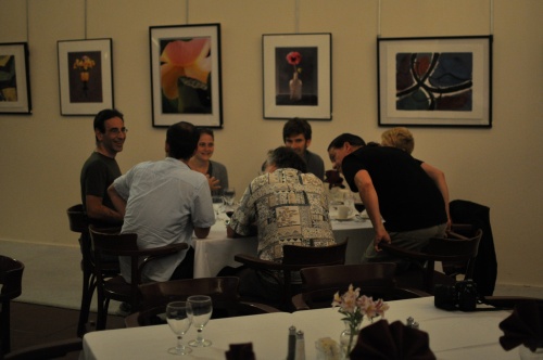 2012 Summer Program dinner at faculty club