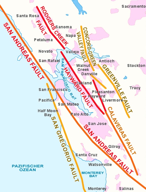 Earthquake Chart For Danville Ca