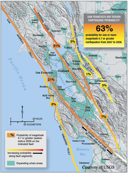 Earthquake bay area san lorenzo information