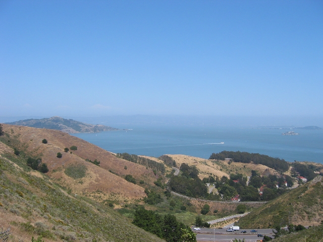 View from the Marin Headlands